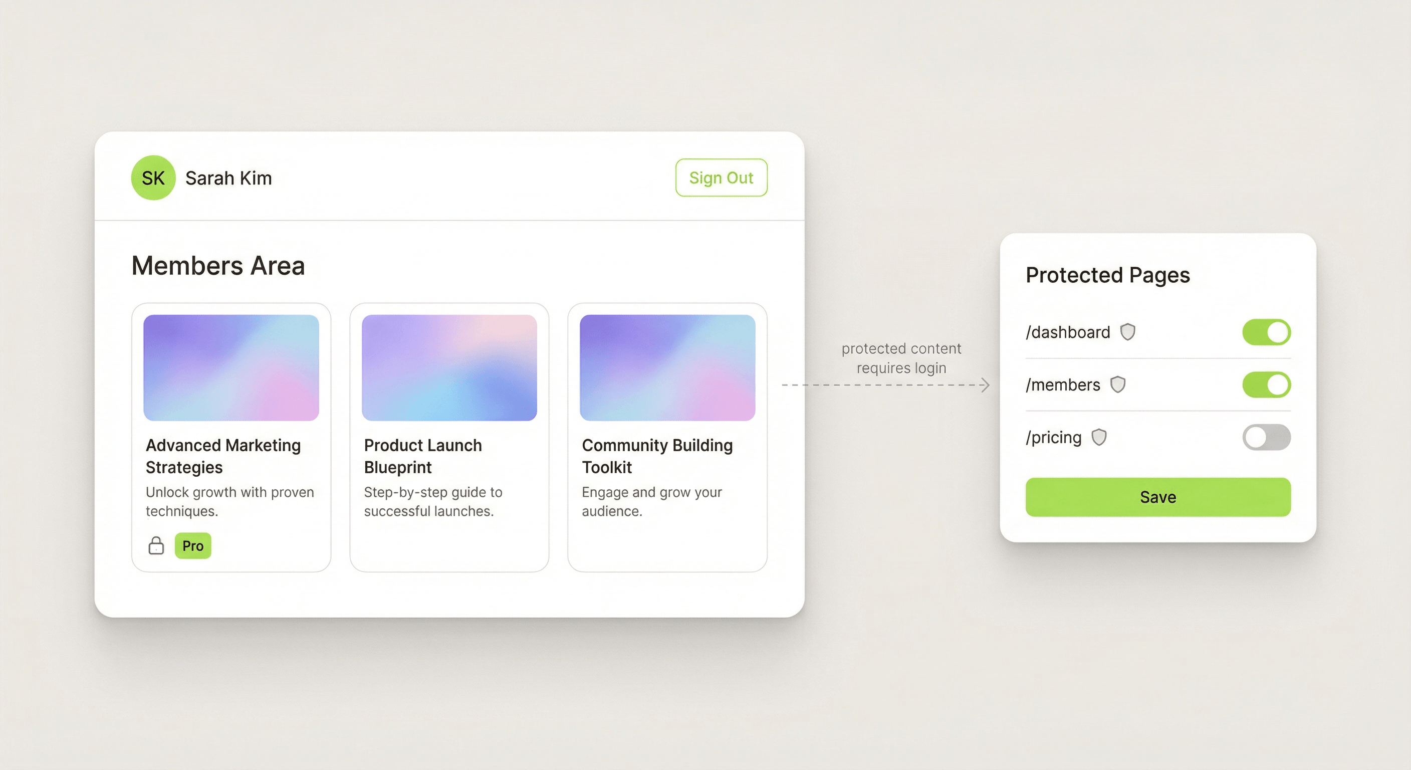 How to Build a Membership Site in Framer (No Code)